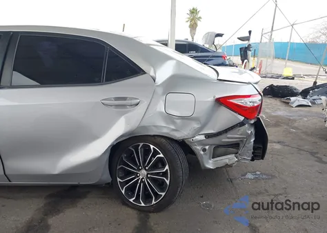 2016 Toyota Corolla S Plus z USA, uszkodzony, nr VIN 5YFBURHE5GP451586